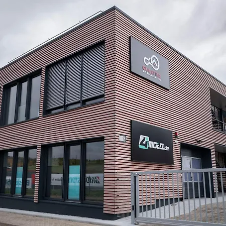 Ferienwohnung Quartier Am Sachsenring Oberlungwitz Exterior foto
